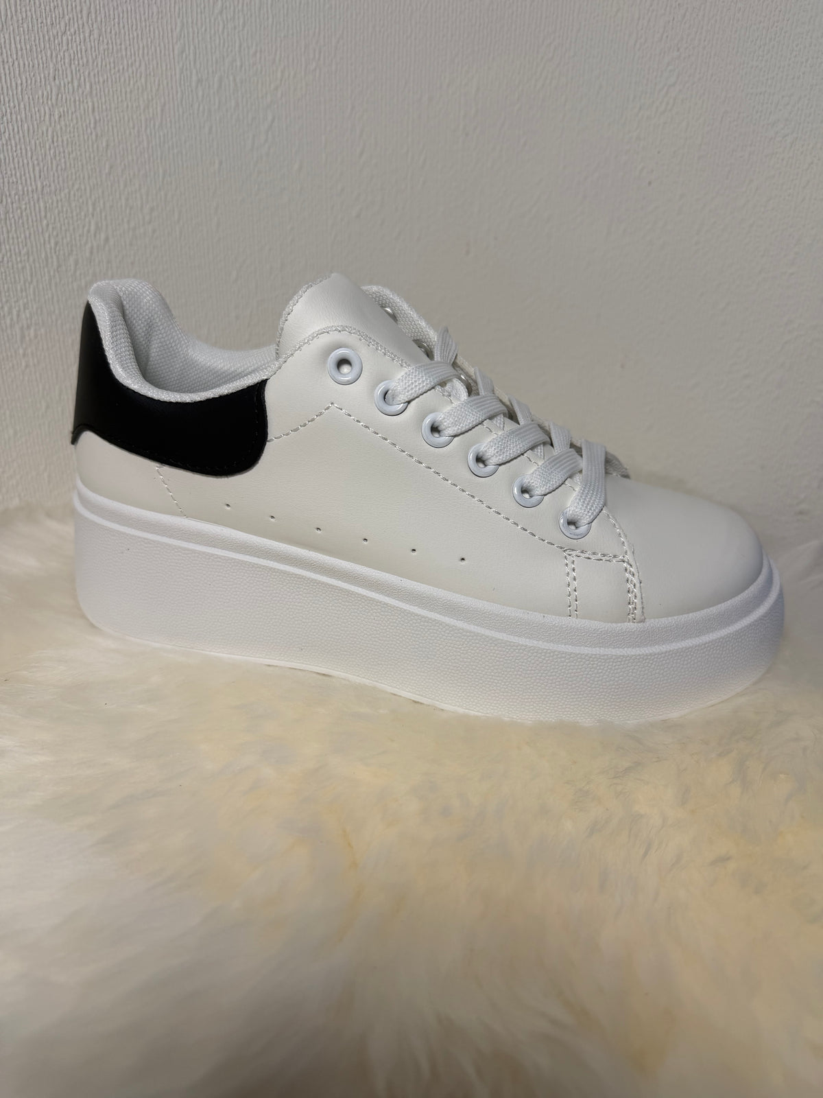 Pookie - witte plateau sneakers
