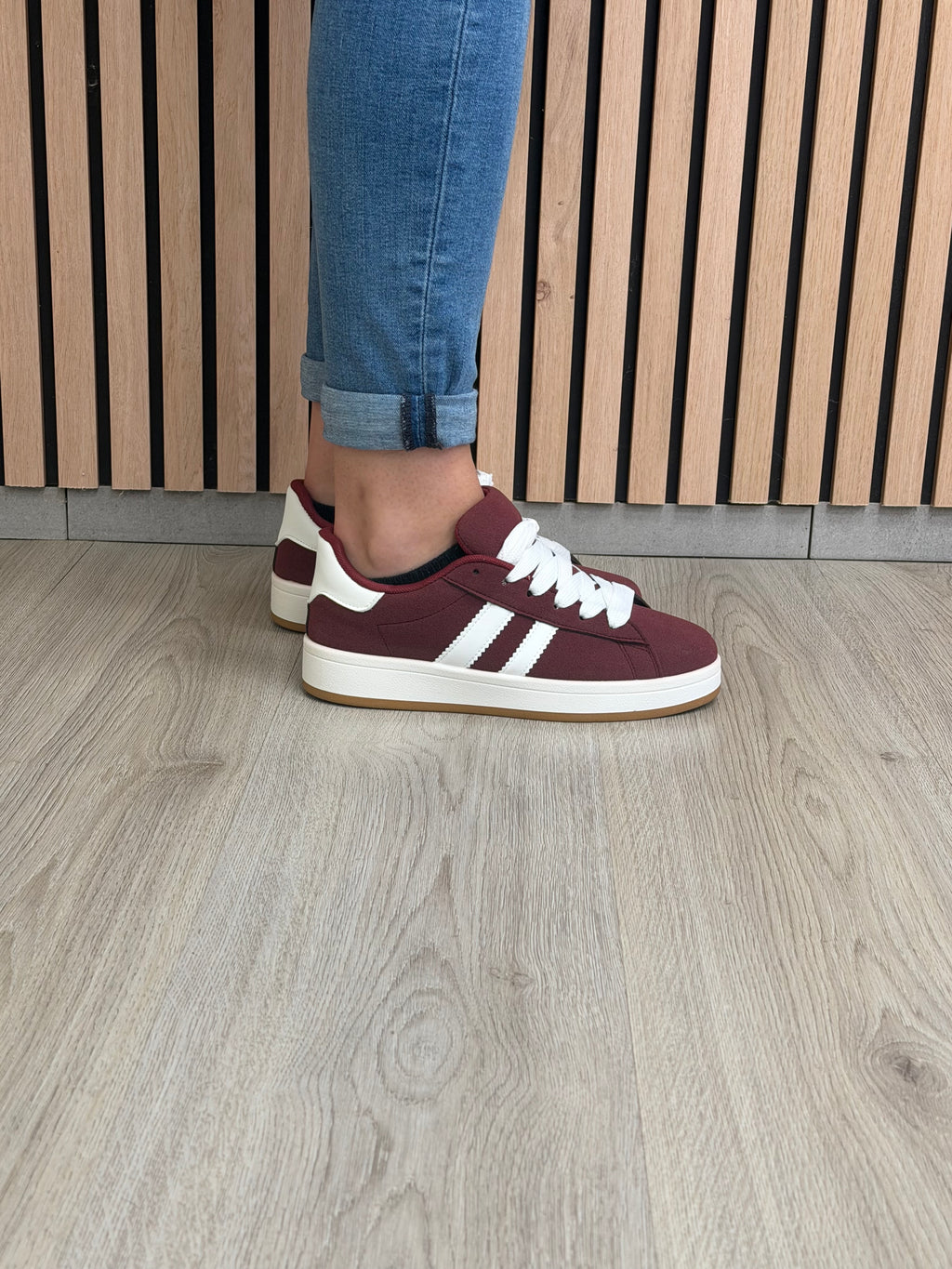 Winnie - Bordeaux sneakers