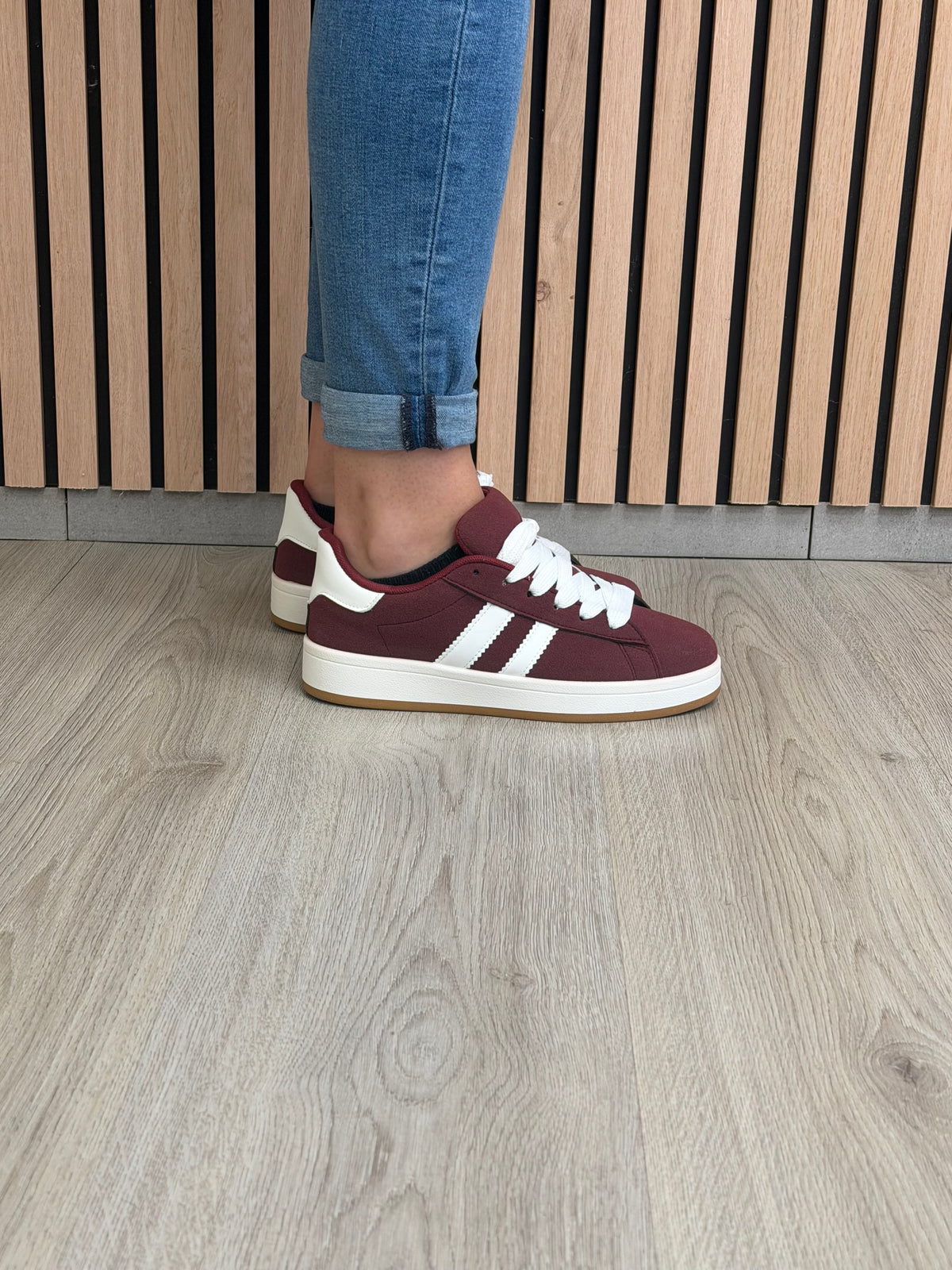 Winnie - Bordeaux sneakers