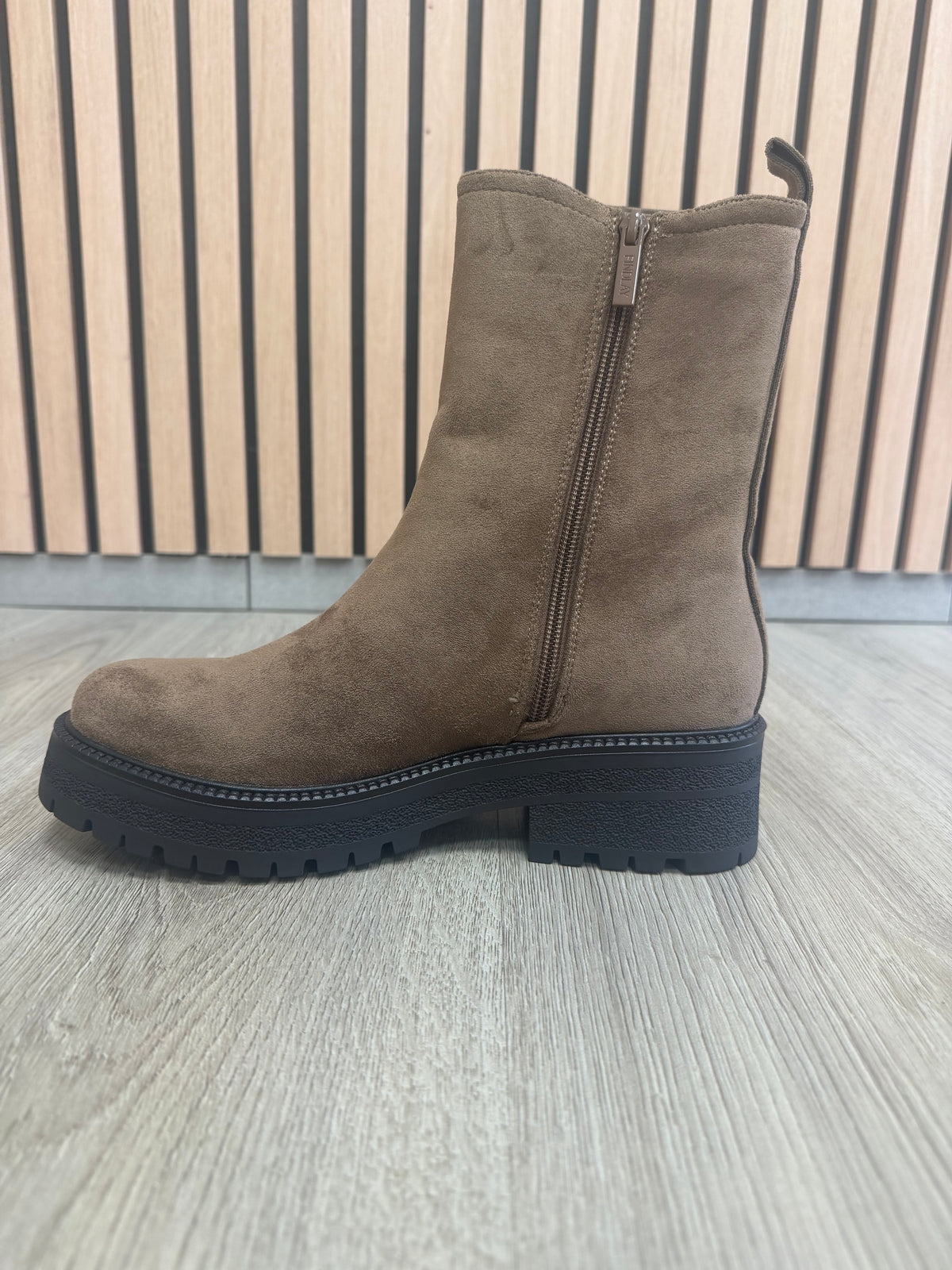 Chelsea enkellaarsjes met leopard detail