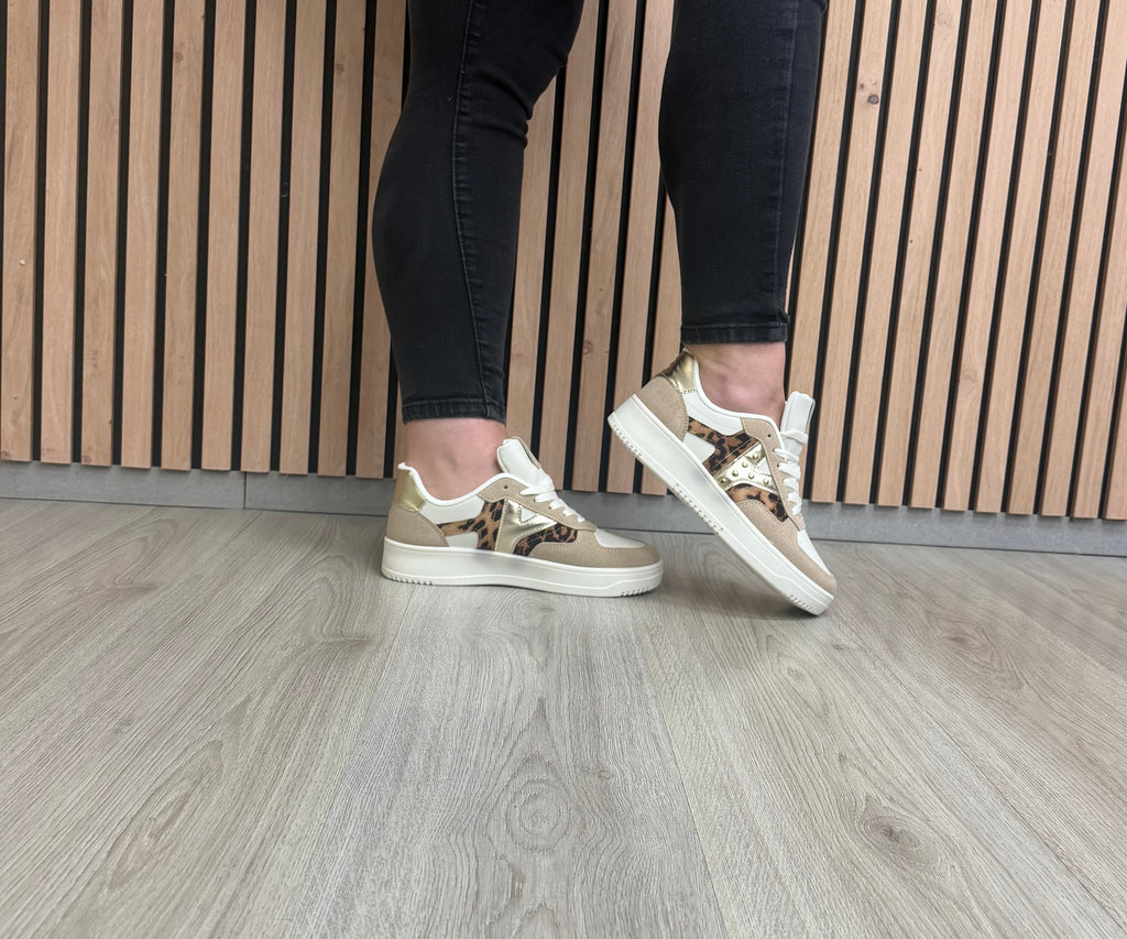 Lea beige/wit