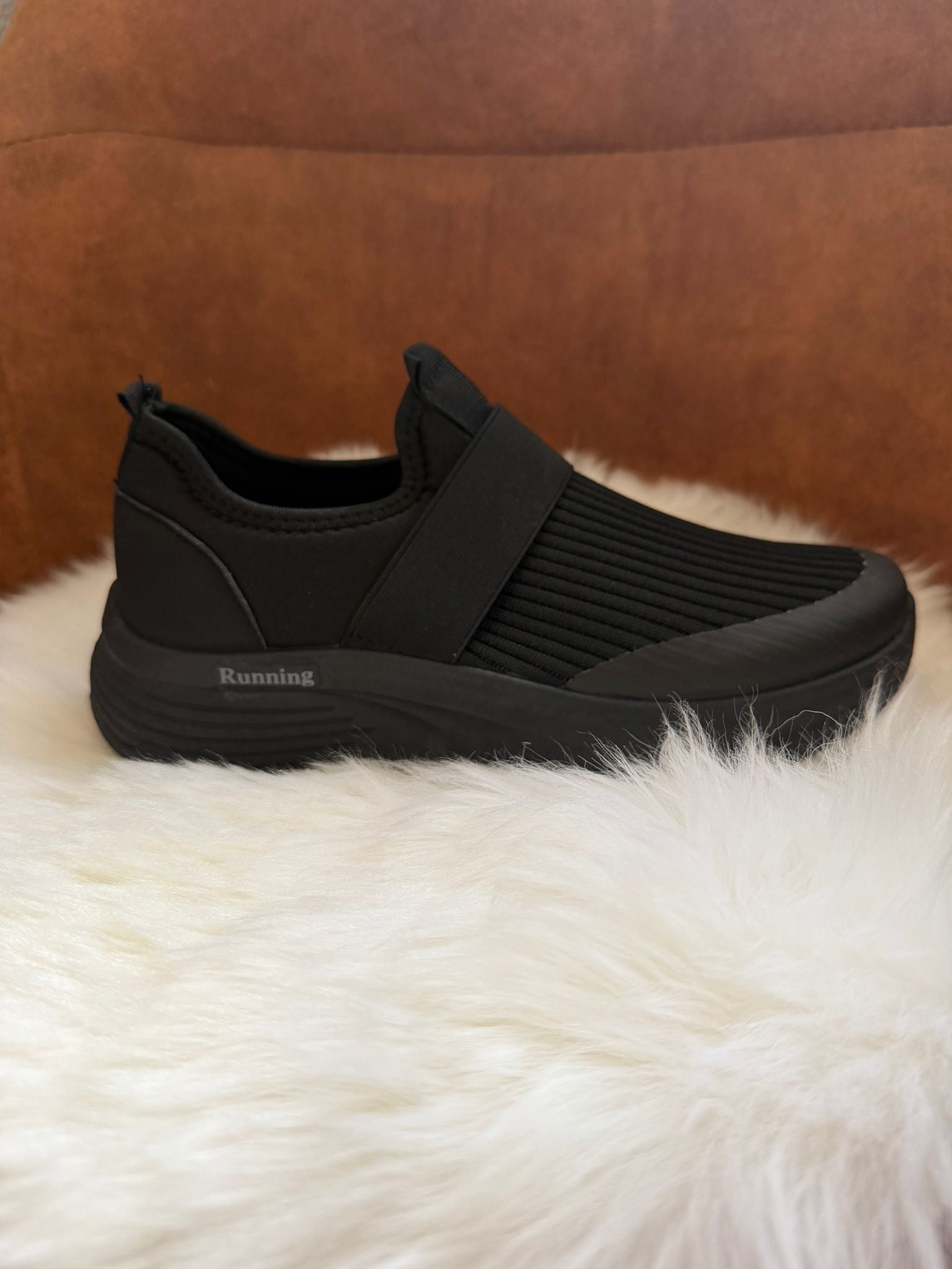 Step in sneaker zwart
